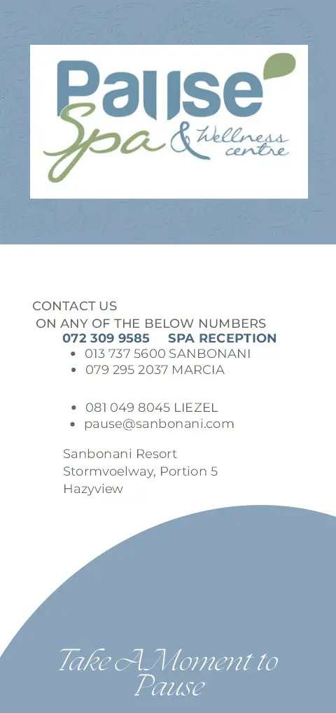 Sanbonani Resort - Pause Spa & Wellness Centre